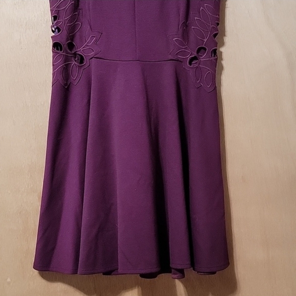 Free People Strappy Back Egg Plant Purple Dress EUC - Picture 7 of 10